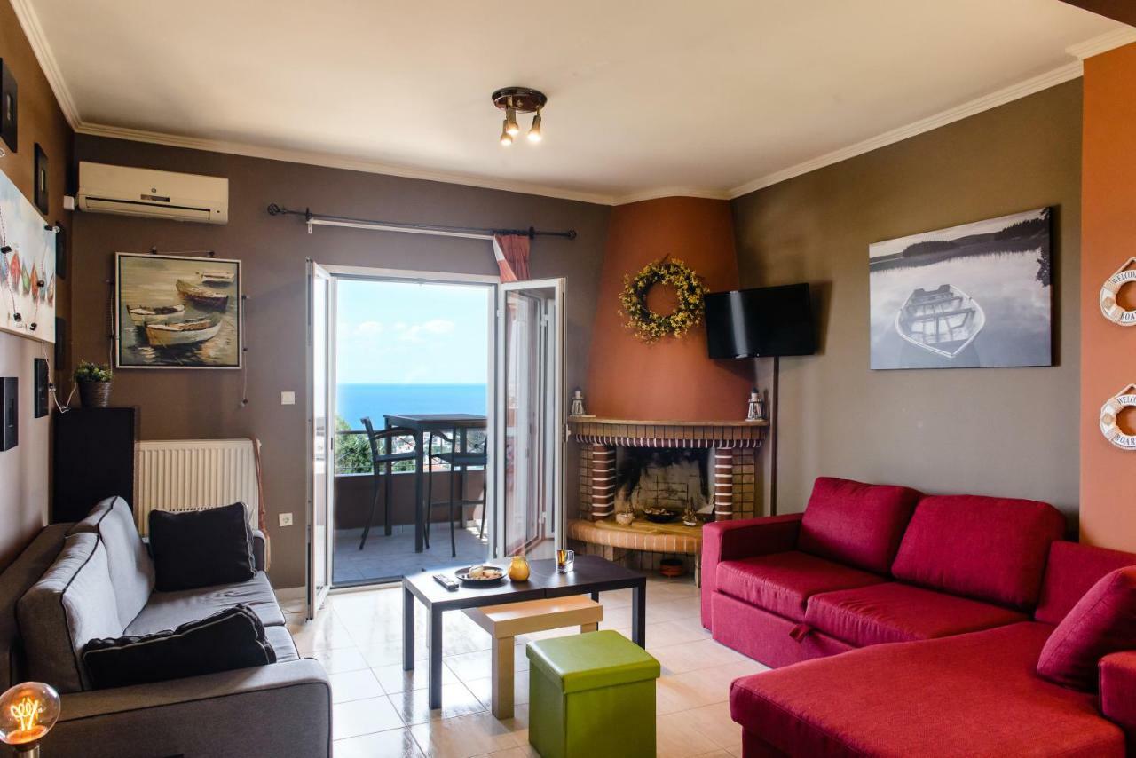 Paralia  Peris Panoramic Villa Near Athens Airport מראה חיצוני תמונה