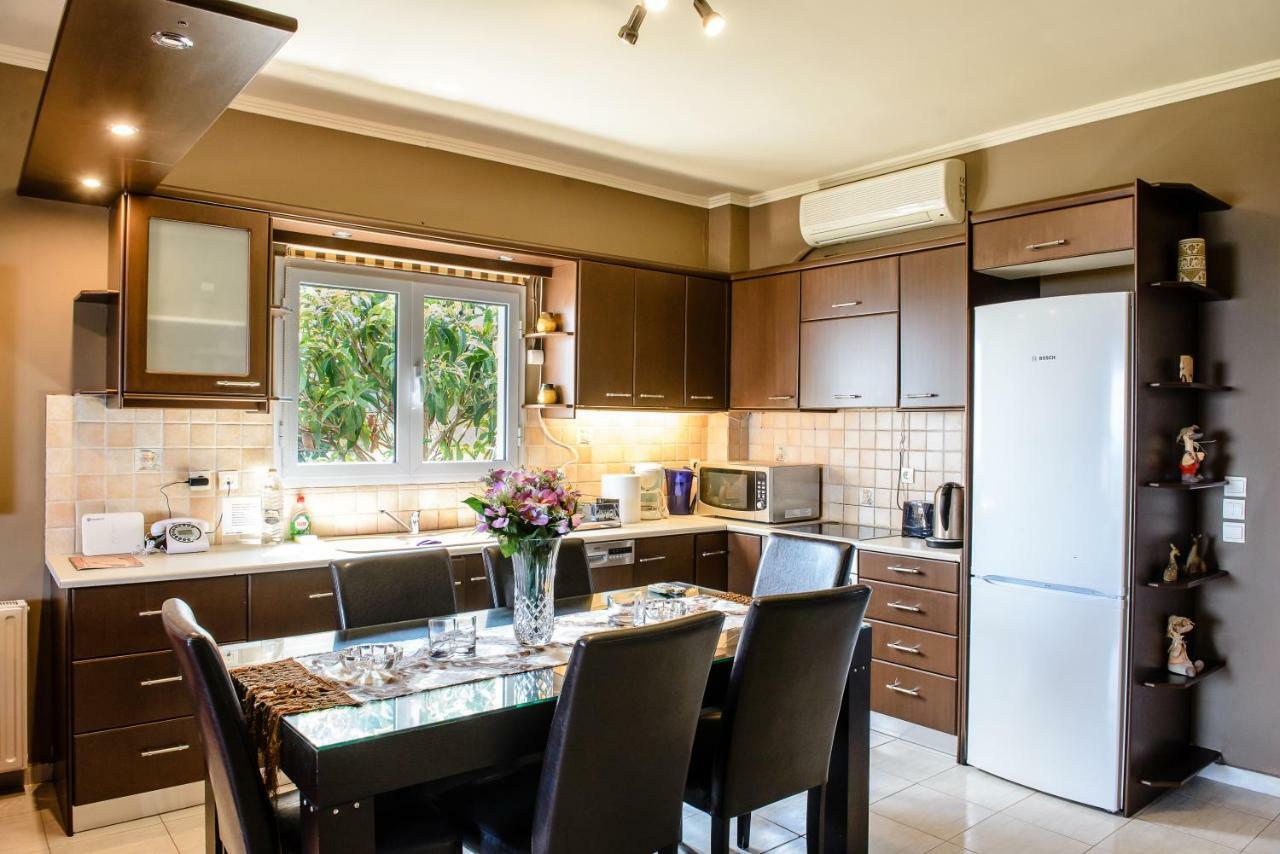 Paralia  Peris Panoramic Villa Near Athens Airport מראה חיצוני תמונה