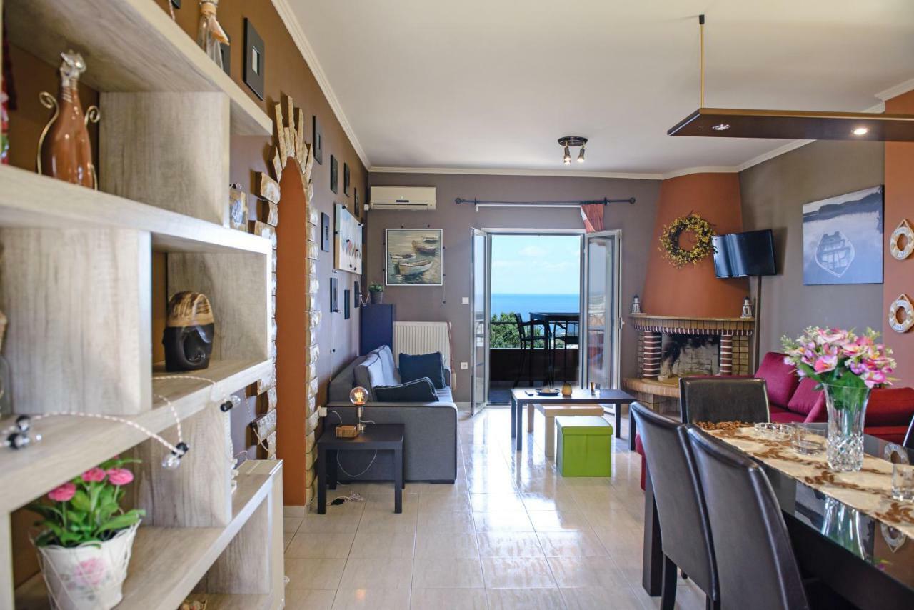 Paralia  Peris Panoramic Villa Near Athens Airport מראה חיצוני תמונה