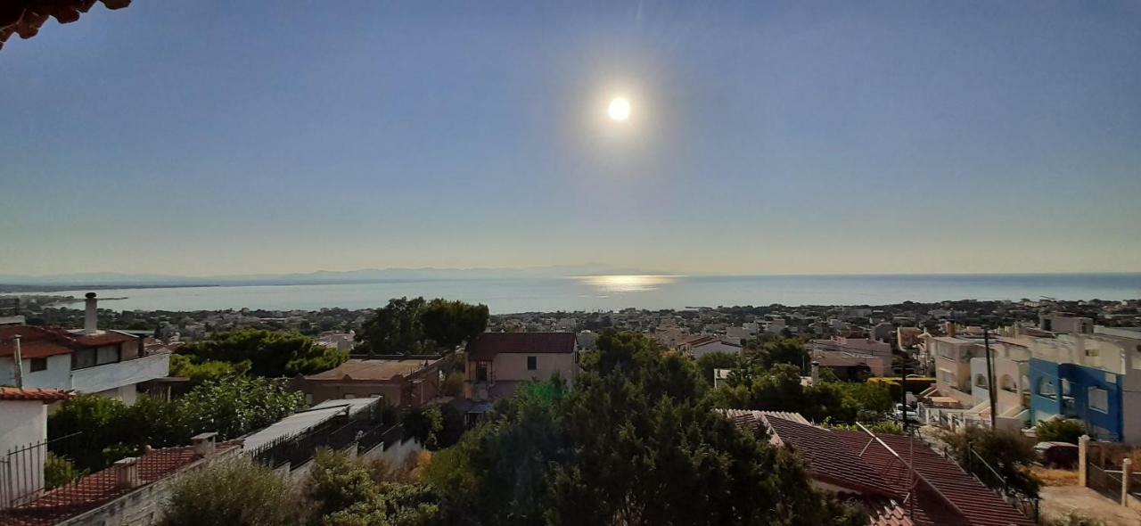 Paralia  Peris Panoramic Villa Near Athens Airport מראה חיצוני תמונה