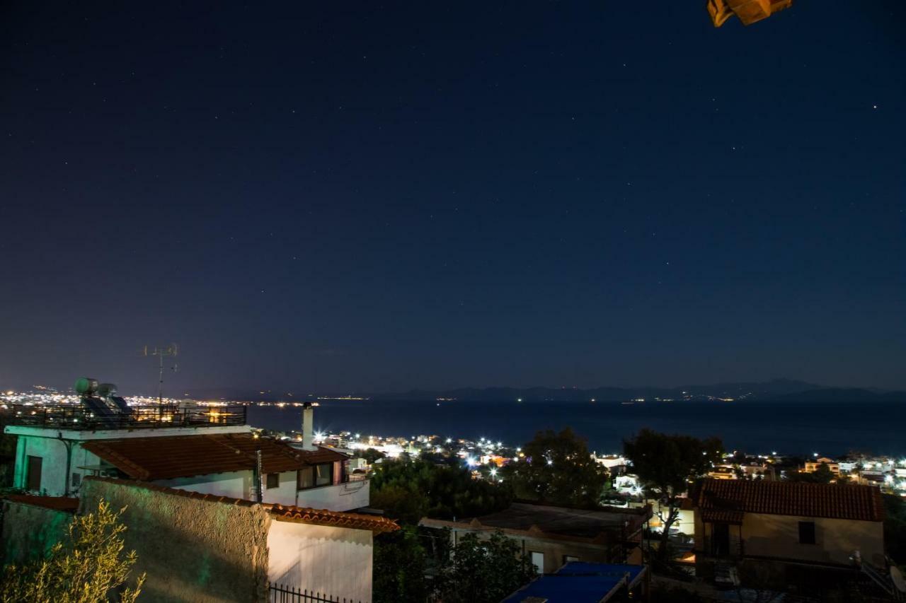 Paralia  Peris Panoramic Villa Near Athens Airport מראה חיצוני תמונה