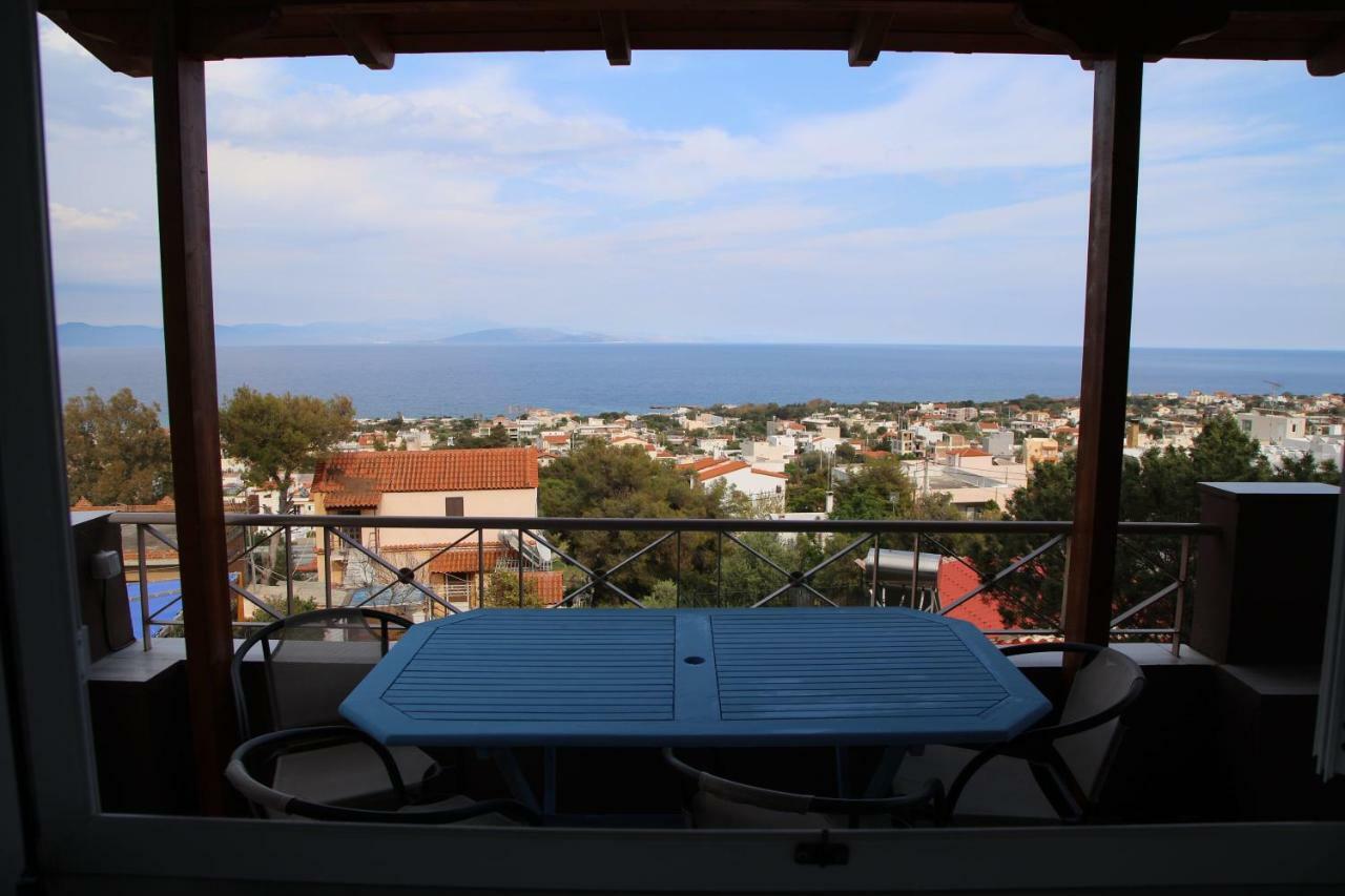 Paralia  Peris Panoramic Villa Near Athens Airport מראה חיצוני תמונה